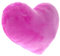 HOMSFOU Herz-plüsch-Kissen Ti Amo Kinderkissen Hochzeitsdekoration Weiches Herzkissen Valentinsgrußkissen Kaufmann Creme Bodenkissen Flauschige Kleinkind Pp Baumwolle Violett