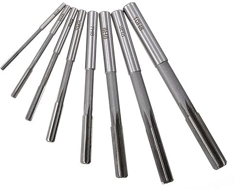 8 teile/satz 60mm-125mm HSS Hand Reibahle Präzision H8 Gerader Schaft Reibahle Engineering Werkzeuge Zubehör 3/4/5/6/7/8/9/10mm