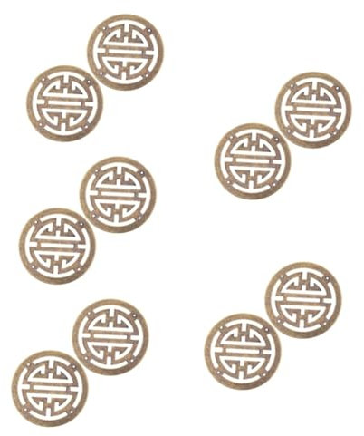 HEMOTON 10stücke Vintage Holzapplikationen Für Schmuckkästen Antike Möbelverzierungen Dekorative Ecken Für Holzkisten Antik