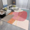 DJHWWD bettumrandung Schlafzimmer spielteppich rechteckiger Teppich Kinderzimmer rosa rutschfest deko für Raum 140X200cm