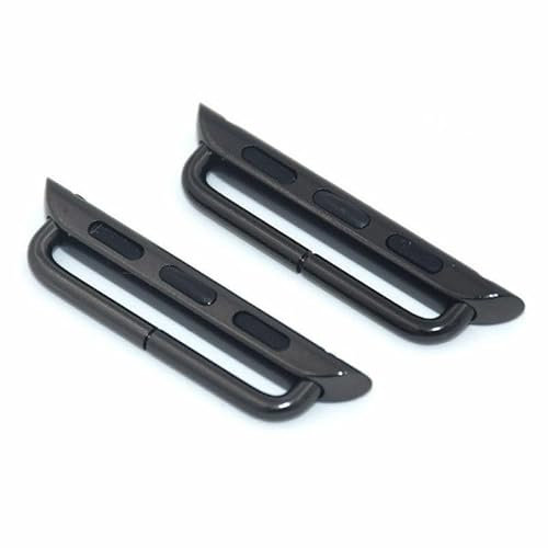 Vintage Time Watches Kit di connettori adattatori da 22 mm per Apple Smart Watch da 38/40 mm e 42/44 mm, 42/44mm, Acciaio inossidabile