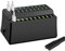 USB Mobile Phone Charging Station, 30 Ports 180W USB Multi-Function Charging Hub for Multiple Devices Smartphones, Tablets, Laptops
