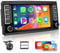 4G+64G Car Radio for VW Touareg 2004-2011/VW Transporter Ts Multivan 2004-2009 DSP Wireless Carplay Android Auto, Hodozzy 7 1280P Touch Screen Android Car Stereo BT 5.0 GPS WiFi FM/RDS SWC Camera