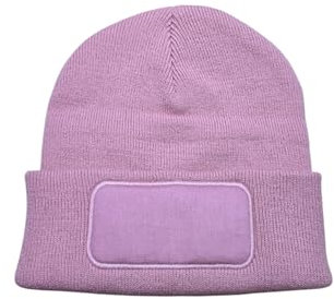 Mütze mit Ihrem Text besticken Lassen, Personalisieren, Name, Wintermütze (rosa)
