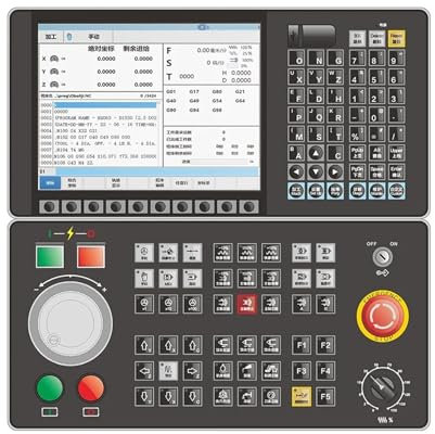 AMEHRU HNC-808Di Kit de Control de fresadora de 4 Ejes Controlador CNC de 3 Ejes