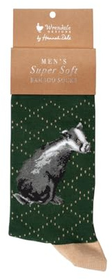 Wrendale Designs - The Country Gent' Badger Men's Socks