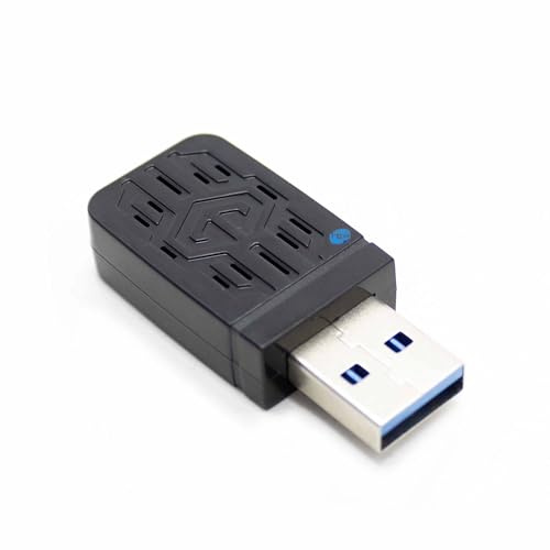 SIMPLETEK - USB-Stick WiFi für Wireless Desktop-PC montiert Windows 1300 MBIT WIFIHS