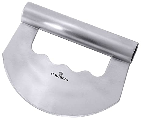Contacto Edelstahl Einhand-Wiegemesser 15 cm
