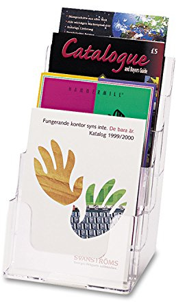 Deflecto 77901 - A5 4 Tier Portrait Literature Holder 77901