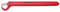 Unior 180/2VDEDP Deep Ring Spanner Protection Insulated 17 mm