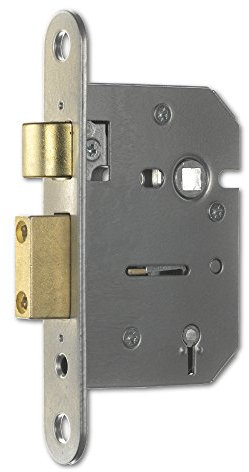Era 5 Lever Viscount Mortice Sashlock Door Lock 76mm - Satin Silver finish