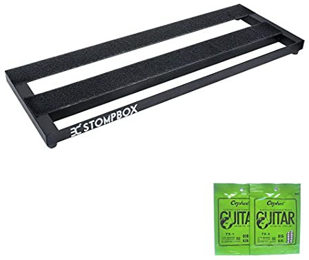 Es Serie Stompbox Pedalboard 20 schwarz