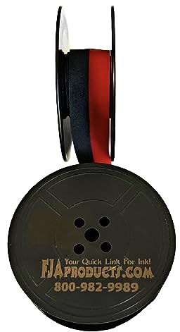 Royal Tragbare manuelle Schreibmaschine Band – New Rot und Schwarz
