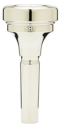 Denis Wick 6BY Silver-Plated Euphonium Mouthpiece, USA or Japan Shank