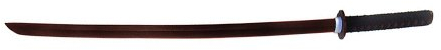 Dark Wooden Practice Samurai Bokken Sword