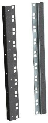 Rack Magic - 6HE Rack Profile Satz Schwarz für 19 Selbstbau Racks