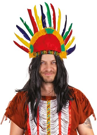 P 'tit Clown 18670 Frisiere indischen 14 Federn – Mehrfarbig