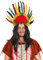 P 'tit Clown 18670 Frisiere indischen 14 Federn – Mehrfarbig
