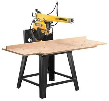 Dewalt DW721KN: 2000 Watt Mono Sägeblatt Ø 300 mm Schnitt 90 mm mit Untergestell