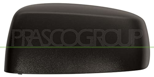 PRASCO - FT1227404 - AUSSENSPIEGELKAPPE LINKS-SCHWARZ | Kompatibel mit: FIAT PANDA