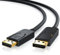CSL - 3m metres Ultra HD Displayport 1.2v DP on Displayport 1.2v DP cable with latches incl. audio transmission - certified - Compatible with Apple and PC