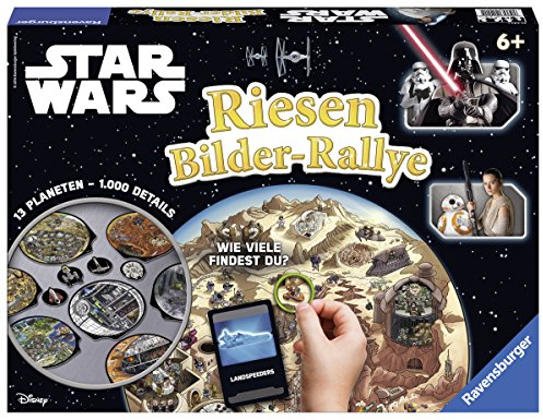 Ravensburger Spiele 21241 Star Wars Start Riesen Bilder-Rallye Brettspiel, Mehrfarbig