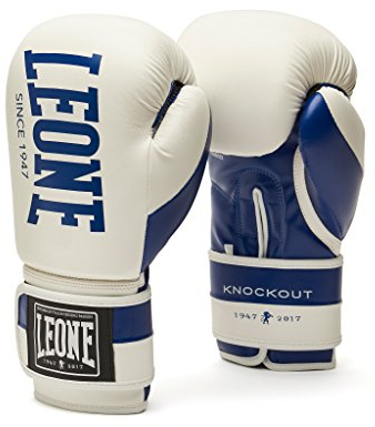 LEONE 1947 GN371 Guantes Knockout, Unisex Adulto, Bianco, 10