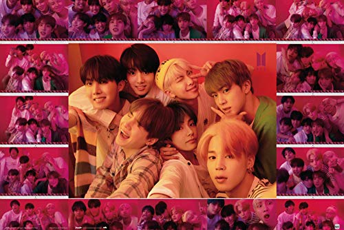 Close Up BTS Poster Selfie (91,5cm x 61cm) + Geschenkverpackung. Verschenkfertig!