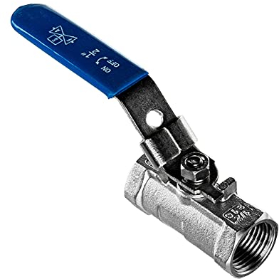 FSA Kugelhahn Edelstahl 316 1/2 1-Teilig 2-Wege