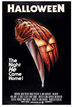 NA Druck Auf Leinwand Filmposter Halloween 1978 Kult Vintage Slasher Horror,: 1 60X90cm Kein Rahmen