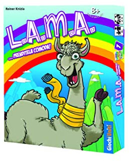 Giochi Uniti Lama Ed. 2022, Brettspiel, 2-6 Spieler, 8+ Jahre, GU739, italienische Ausgabe, mehrfarbig