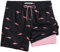 MaaMgic 7 2 en 1 Bañador con Forro de Compresión con Cremallera Hombre Shorts de Baño Shorts de Playa Traje de Baño para Natación Secado Rápido para Vacaciones,03Tiburón Rosa-Negro,L