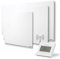 VASNER Citara M RX Infrarotheizung mit Funksystem – Heizung mit Funk Thermostat 300-1100 Watt, Funkheizung Metall weiß, 5 J. Garantie, deutscher Hersteller (700 Watt + Thermostat-Sender)