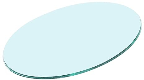 SAGIDAR Cristal Redondo Tablero De Mesa Templado, Vidrio Templado, para Mesa De Comedor De Cristal Cristal Redonda, 50CM 75CM 88CM 100CM, Mesa Comedor Redonda, para Mesa De Centro