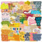 200 Pcs Cute Inspirational and Motivational Stickers for Teens and Students - Waterproof Vinyl for Laptops, Water Bottles, Skateboards, Luggage