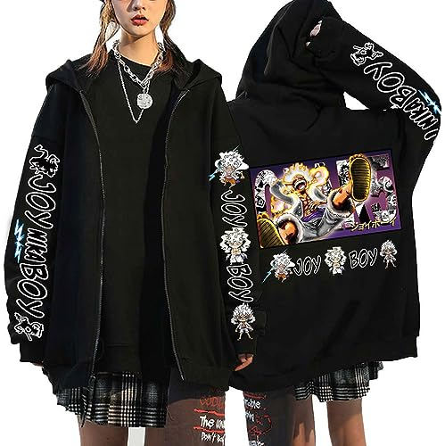 Ubeisy One Piece Tony Chopper Nami Hoodie Japanese Anime Cosplay Long Shirt Autumn Winter Hoodies for Adult,032B,3XL1