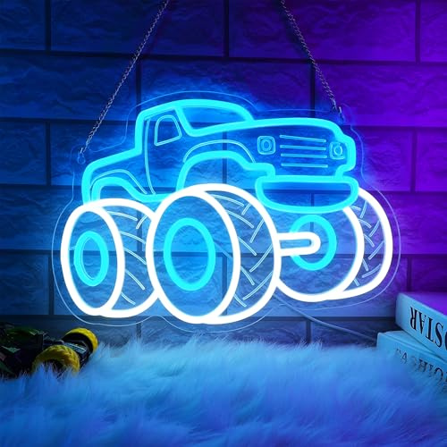 Motor überprüfen Neonschilder, Check Engine Neon Light für Schlafzimmer, Neon Auto Garage Schilder geeignet für Man Cave Repair Shop Wanddekoration mit 5V USB Power, Hanging Chain Hooks (CHECK ENGINE)