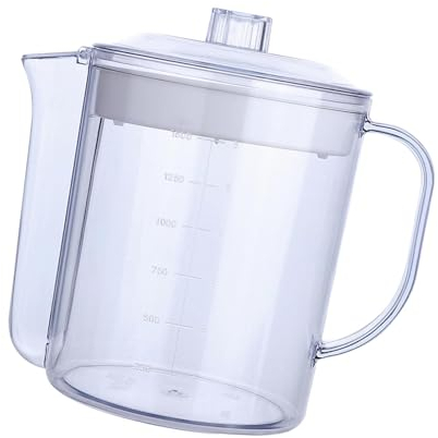 Ioensy Separator Cup, Soup Oil Separator, Oil Skimmer Soup Separator Cooking Separating Jug Multiuse Gravy Separator Oil Strainer