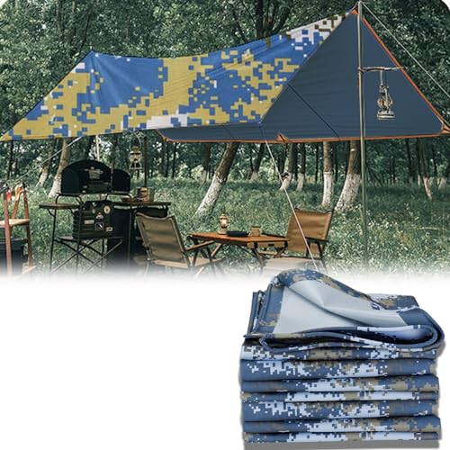 SDLLG Sonnensegel mit Ösen Wetterschutzsegel Verdickt 0,4mm Schattennetz mit 99% Schattierwirkung 4m x 8m UV-Schutz Gartenplane 420g/㎡ Wasser & Windschutz Sonnenschutzgewebe