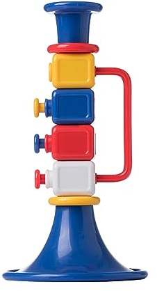 LEEINTO Kleines Trompetenmusikinstrument Aus Kunststoff Für Kinder Ab 3 Jahren