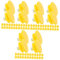 300 Pcs Cleats Boots for Men Crampon Spikes Winter Boot Grippers Cleats Ice Bag Spiked Shoe Nail Winter Ice Grippers Skating Supply Shoe Nails Abs SOIMISS