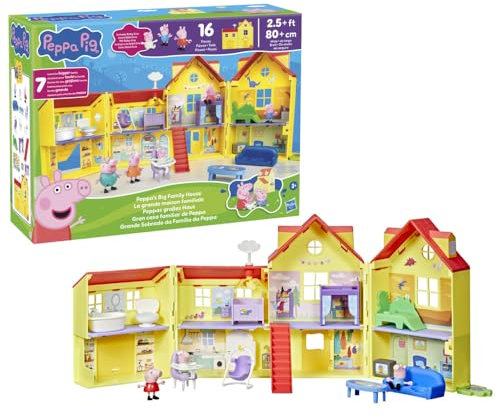 Peppa Pig Peppas großes Haus Spielset, 80 cm