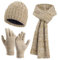 Schlauchschal Winter Beanie Winddicht Fleece Gefütterte Loop Outdoor Sport Geschenke Für Winter Beanie Mütze Damen Winter