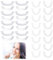 VEGCOO 8 Paires Dentier Provisoire, Prothèses Dentaires Prothèse Dentaire Cosmétique, Instantanées Fausses Dents, Cosmétique Sourire Prothèses, Facette Dentaire