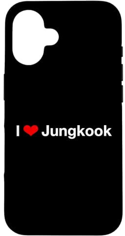 Hülle für iPhone 16 I Love Jungkook