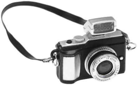 Appareil photo vintage, maison de poupée E, appareil photo reflex miniature, accessoires de photographie, accessoires de poupée de modèle d'appareil photo N vintage, accessoires de décoration