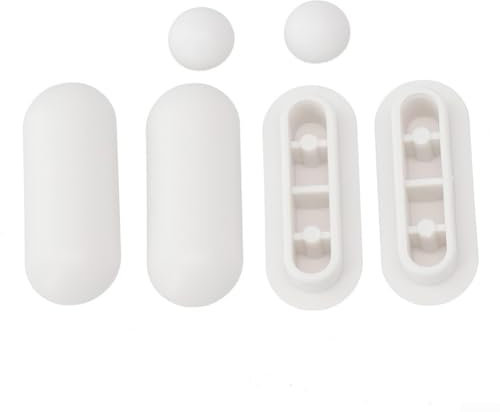 WC WC Sitz Puffer Set WC Stoßstange Ersatz Dämpfung für Toilettensitz Geräuschdämpfende Stoßstangen Toilettensitz Stoßstangen