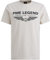PME Legend Herren Rundhals T-Shirt R-Neck Cotton ELASTHAN Logo - Regular Fit, Größe:M, Farbe:Birch 7011