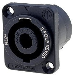 Neutrik NL2MP 2 Pole Male Speakon Chassis Connector