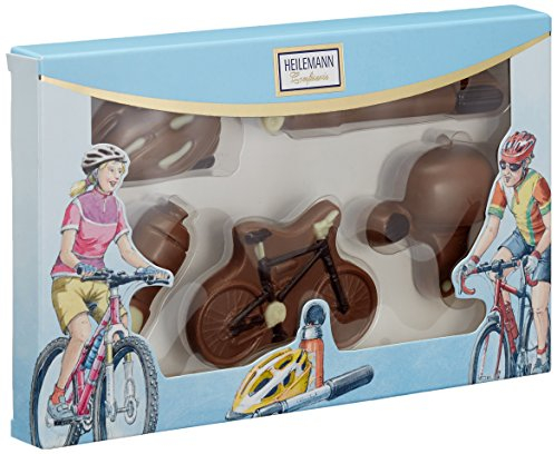 Heilemann Geschenkverpackung Fahrräder Edelvollmilch, 100 g